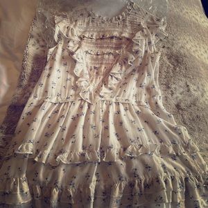 Rebecca Taylor Cotton and Silk Dress